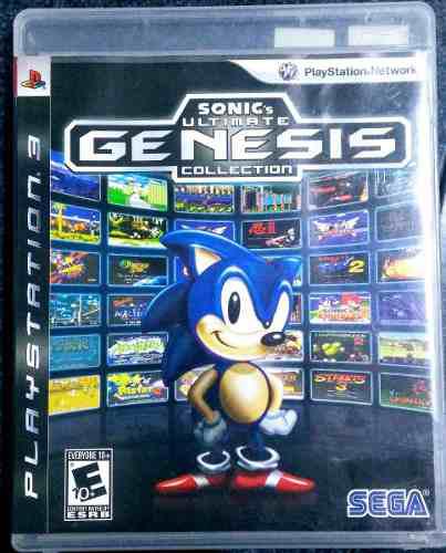 Sonic Ultimate Genesis Collection Juego Fisico Ps3