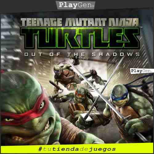 Tortugas Ninja Out Of Shadows | Juego Ps3 Original Oferta