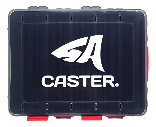 Caja Caster Para Señuelos Doble Faz 12 Divisiones 21x17x5cm