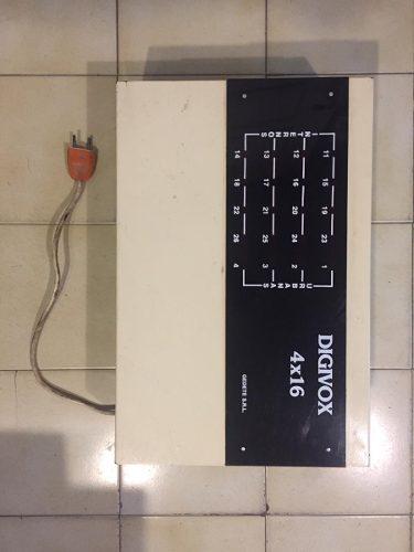 Micro Central Telefónica Digivox 4x16 - Funciona