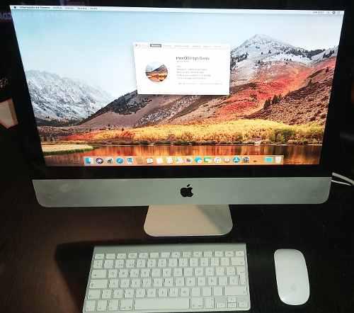 iMac 21,5 I3 3.06 Ghz 4 Ram 500 Hd - Os High Sierra 10.13.6