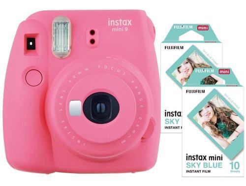 Fuji Instax Mini 9 Polaroid Rosa 20 Fotos Cuotas
