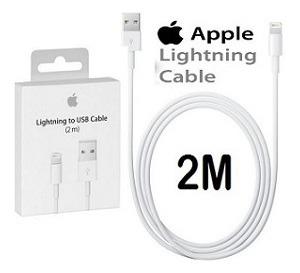 Cable Usb Lightning iPhone 2 Metros (5 6 7 8 X Xs) Original