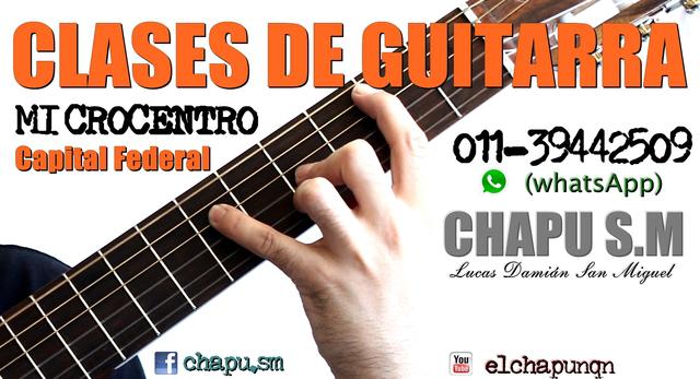 Clases de Guitarra - Microcentro - Capital Federal