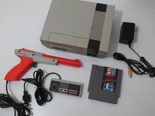 Nintendo Nes + Juego + Zapper | N10265326