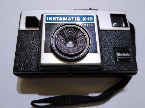 Vintage! Maquina De Fotos Kodak Instamatic X-15 Made In Usa