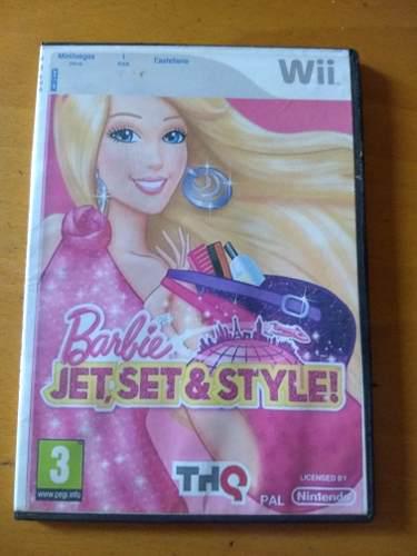 Juego Wii Barbie Jet, Set Y Style