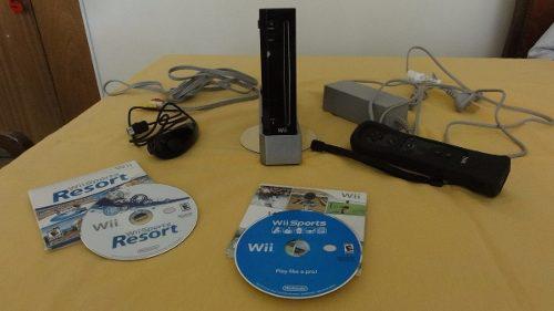 Nintendo Wii Black Original + Accesorios + Juegos