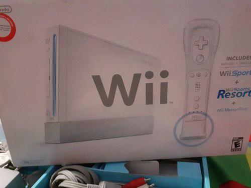 Nintendo Wii Blanca Completa Poco Uso