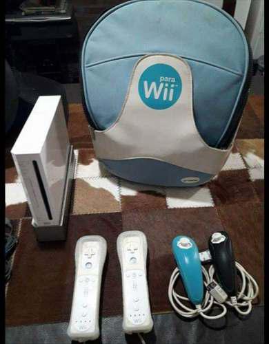 Nintendo Wii, Chipeada Completa. + Mochila Colección.