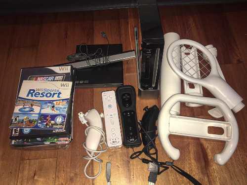 Nintendo Wii Chipeada Con Lectora Controles Y Accesorios