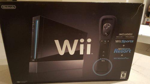 Nintendo Wii Consola + 8 Juegos + Accesorios