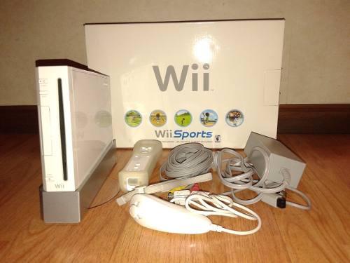Nintendo Wii Impecable!!! Chipeada Con Disco Externo.