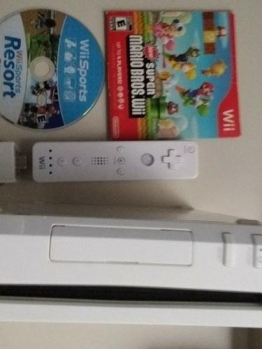 Nintendo Wii Muy Poco Uso +2 Juegos