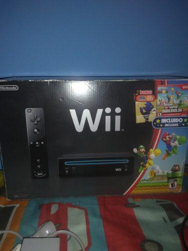 Wii Completa Con Todos Los Cables, Con Juegos Y Chipiada