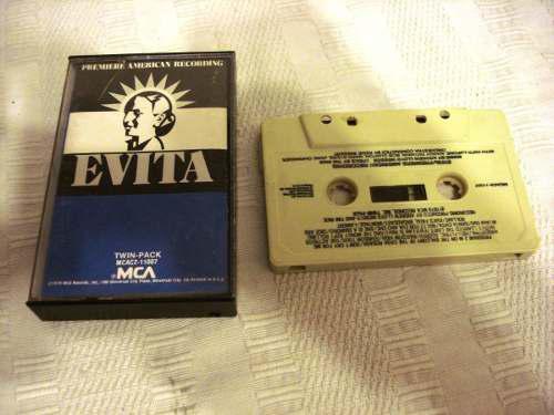 Cassette De Audio Evita Premiere American Recording Usa
