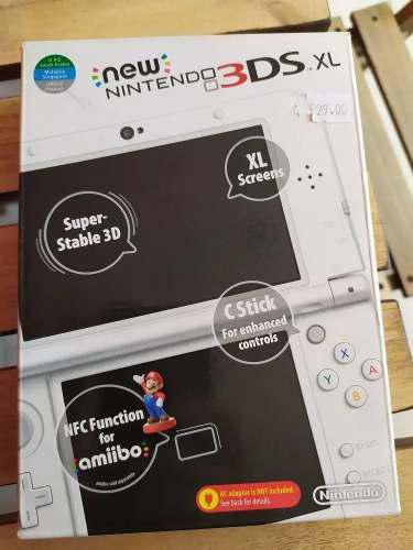 New Nintendo 3ds Xl Con Case Y 3 Juegos Originales