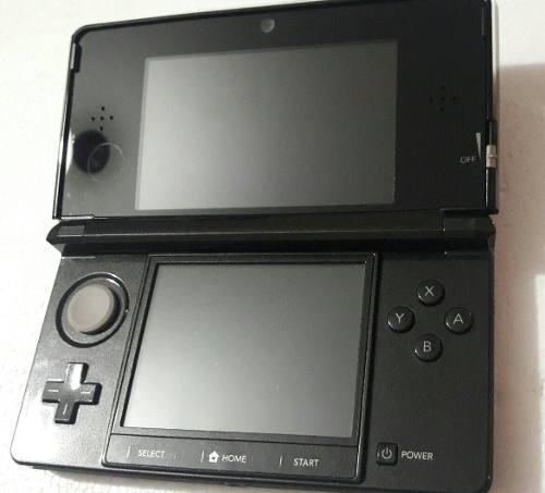 Nintendo 3ds Cosmo Black Impecable Como Nueva!!!