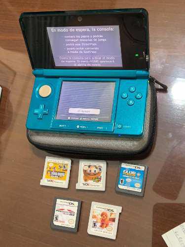 Nintendo 3ds Turquesa