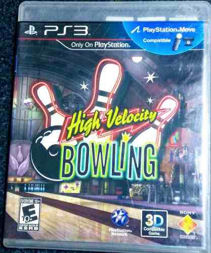 High Velocity Bowling Juego Fisico Ps3 + Manual