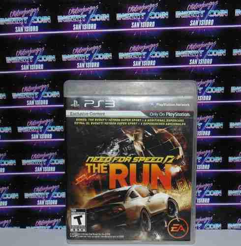 Need For Speed The Run Play Station 3 Ps3 Juego