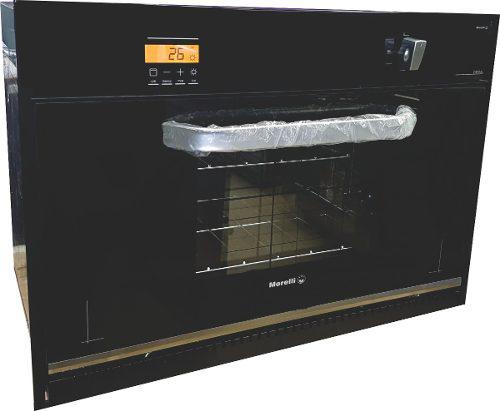 Horno Morelli Cristal 900 Para Empotrar Touch Display Luz