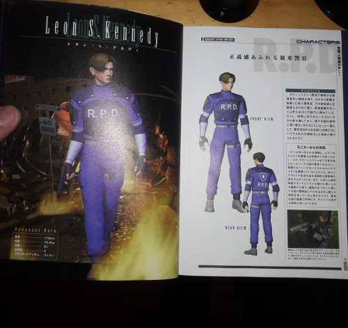 Guia Oficial Resident Evil 2 Ps1 Japonesa