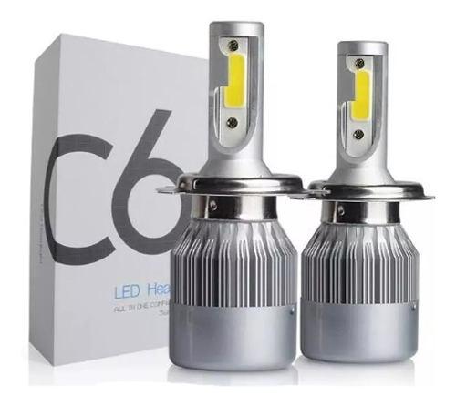 Kit Cree Led H4 H11 H7 H1 H3 Hb4 9006 H16 + 2 Led T10 Autos