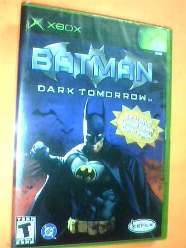 N° 1 - Batman Dark Tomorrow - X-box - Nuevo Sellado Fisico