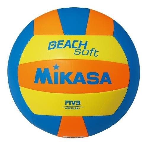 Pelota Mikasa Beach Volley Vxs Varios Colores Voley Cuerina