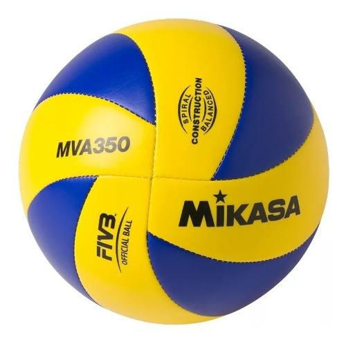 Pelota Vóley Mikasa (mva 350. Cuero Sintético Cosido.