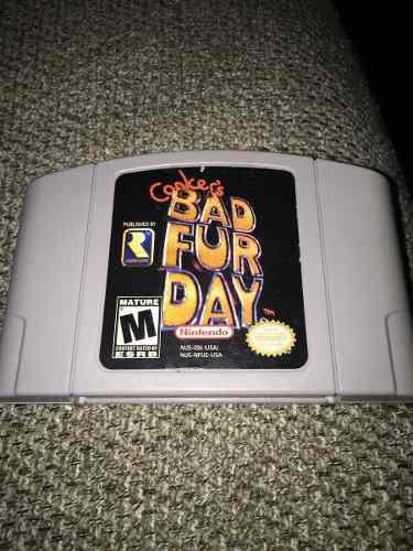 Conker's Bad Fur Day N64 Juego Nintendo 64
