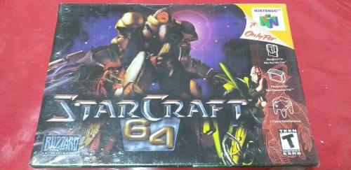 Juego Nintendo 64 Starcraft 64 Packaging Original