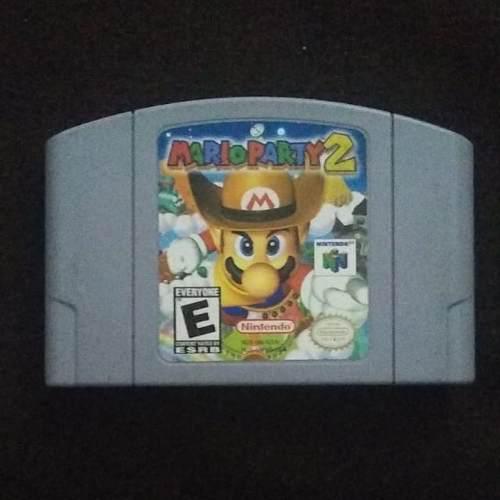 Mario Party 2 N64 Juego Nintendo 64 Impecable Ntsc