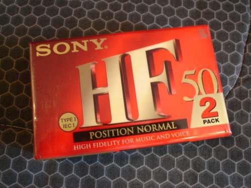 Cassettes Audio Sony Hf 50 - 2 Pack Position Normal