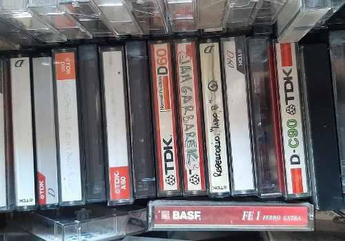 Lote 103 Cassettes Virgenes Grabados Tdk Sony Basf +cajitas