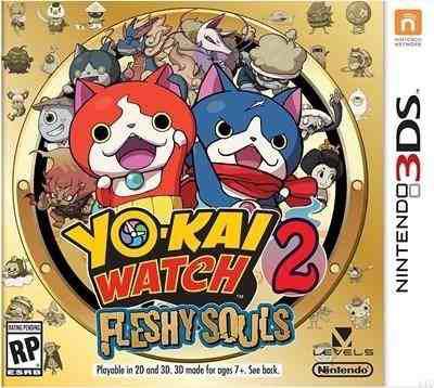 Yo Kai Watch 2 Fleshy Souls Fisico Nuevo Nintendo 3ds