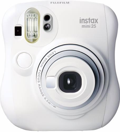 Camara Instantanea Fujifilm Instax Mini 25 Blanca 10 Fotos