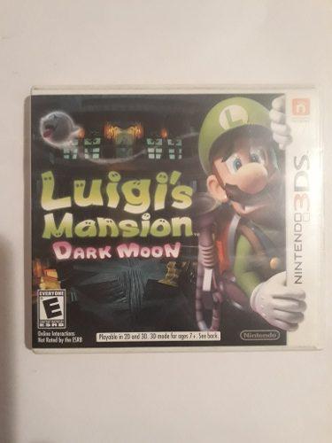 Nintendo 3ds Luigi's Mansion Dark Moon Sólo La Caja