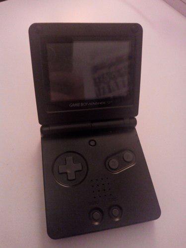 Nintendo Gameboy Avance Sp Color Negro Modelo 001 Funciona