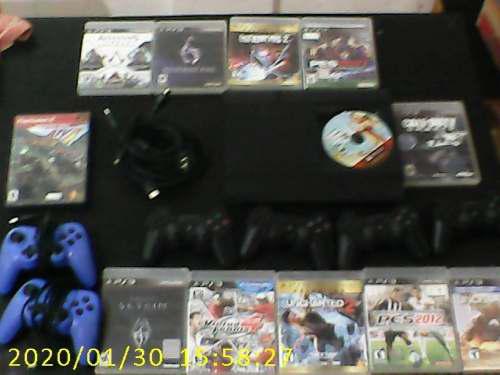 Play Station 3 Con Joystick Juegos Y Accesorios