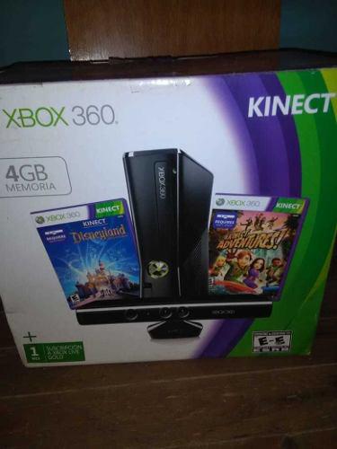 Xbox 360 Con Kinectik +jostik +juegos O Permuto Por Play 3