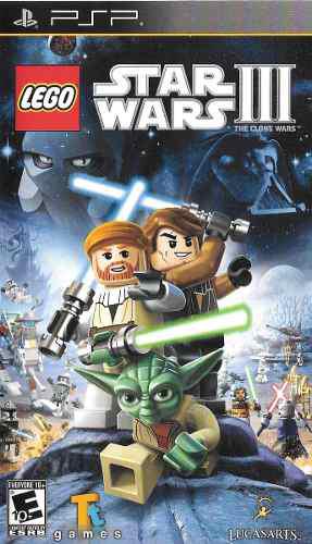 Juego Psp Lego Star Wars 3 (fisico)