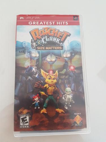 Juego Psp Ratchet & Clank Size Matters