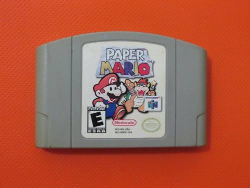 Paper Mario | Original Nintendo 64 Ntsc Nus-usa