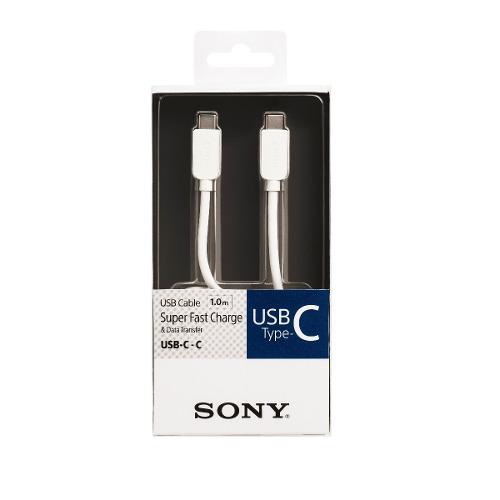 Sony Cp-cc100/wc Cable Carga Transferencia Usb Tipo C