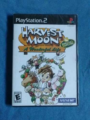 Juegos Ps2 Harvest Moon A Wonderful Life Nuevo Sellado