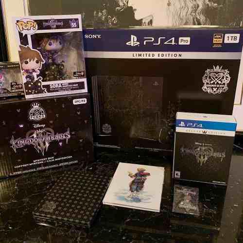 Kingdom Hearts3 Ps4 Pro 1tb + 1joystick Nuevos Juegos Gratis