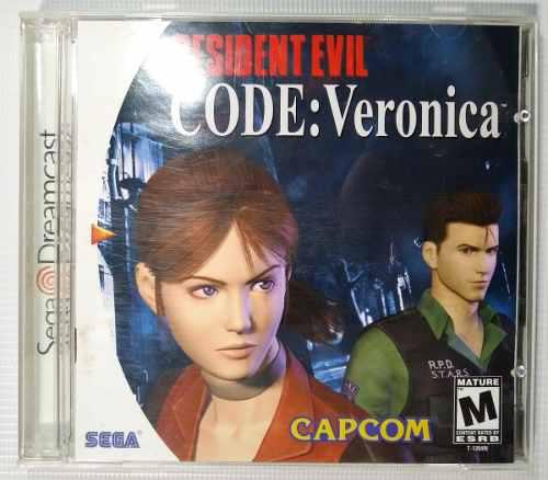 Resident Evil Code: Veronica Sega Dreamcast Original Cib