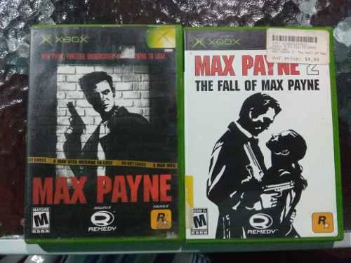 Juegos Max Payne Y Max Payne 2 Para Xbox Clásica